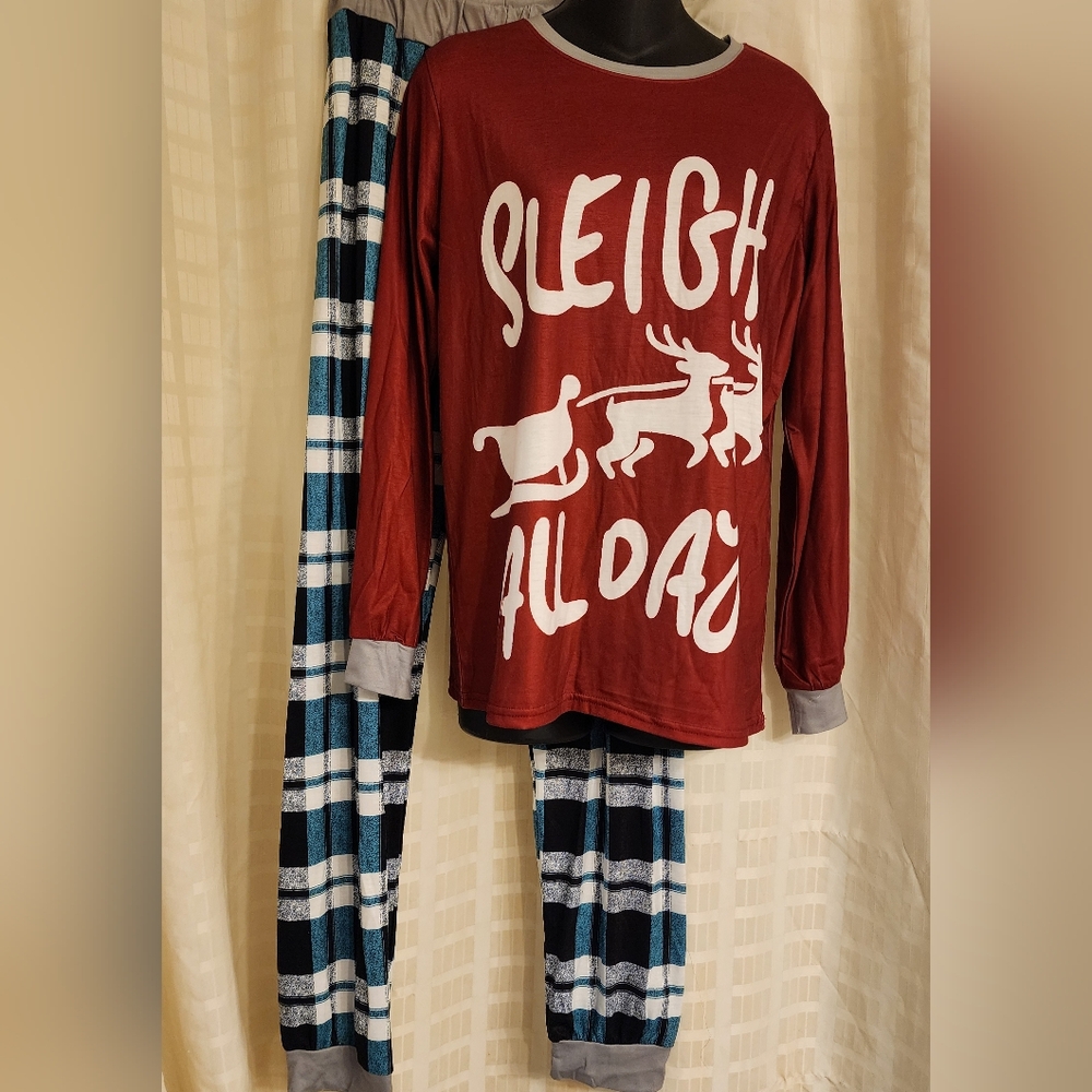 Sleigh all Day womens pajamas NEW